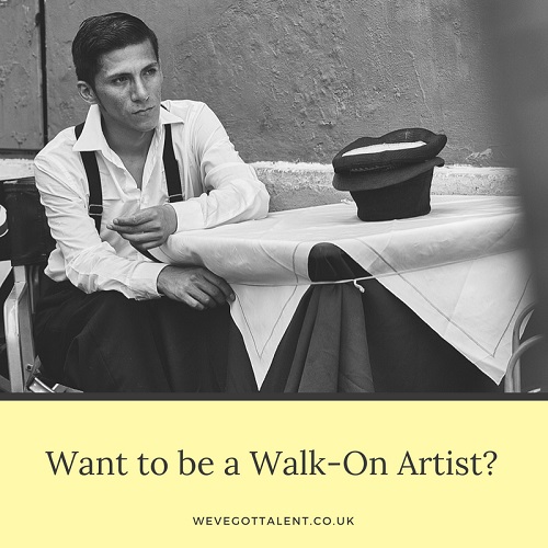 Want to be a Walk-On Artist_