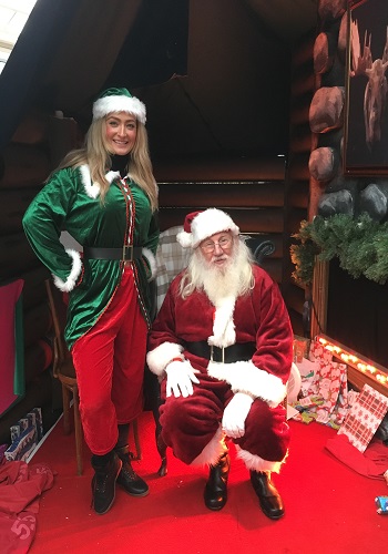 hire a santa for a grotto in Leicester