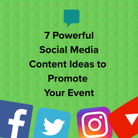 social media ideas to promote event