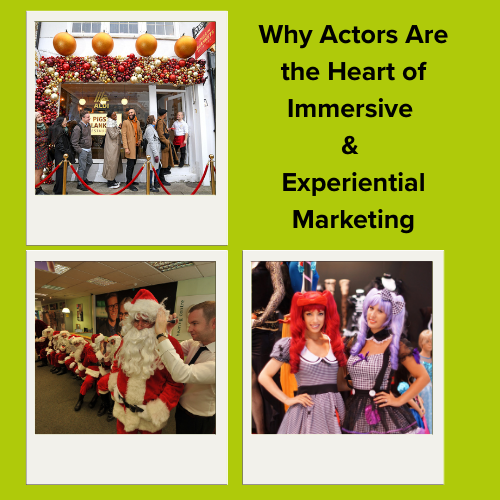 Actors Are Essential for Immersive Events